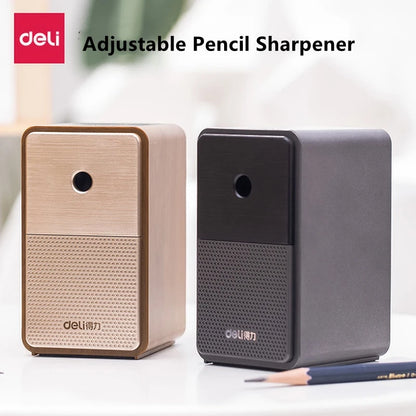 DELI Durable Adjustable Pencil Sharpener Machine