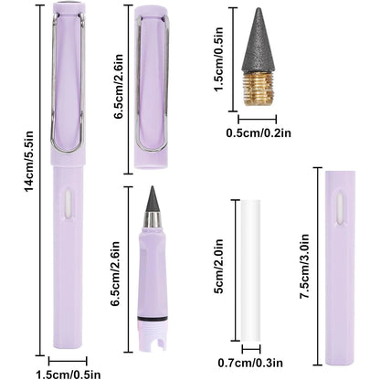 Everlasting Pencil with Replaceable Eraser Refill