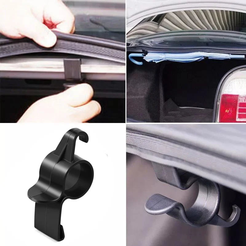 Car Umbrella Holder and Trunk Hook – Universal Storage Organizer