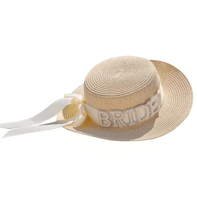 Pearl Bride sun Hat summer beach pool