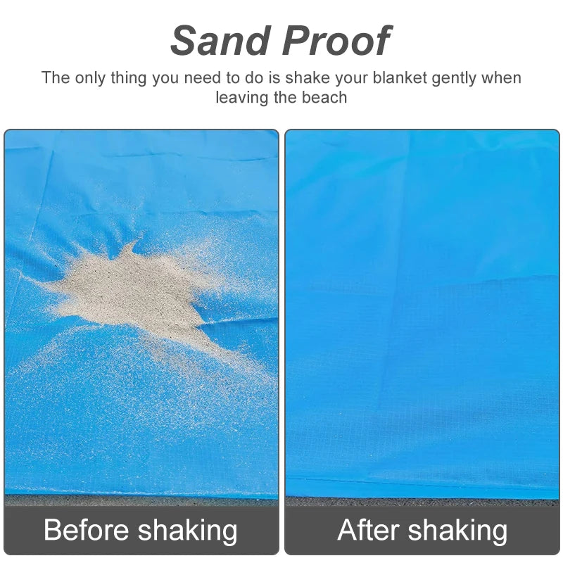 PACOONE Waterproof Beach Blanket