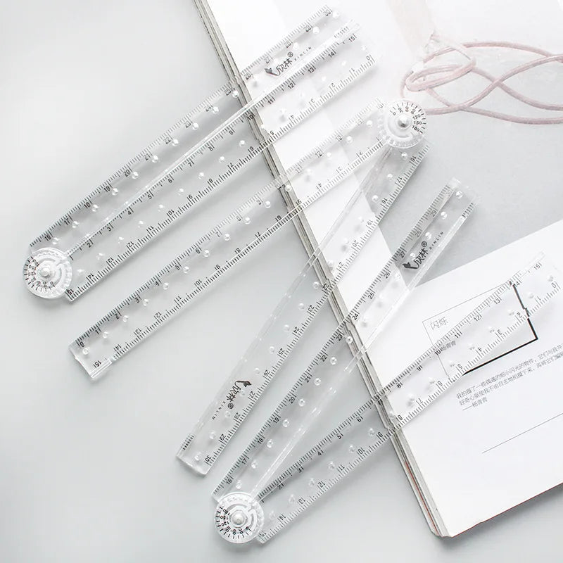 MOHAMM Folding Acrylic Ruler