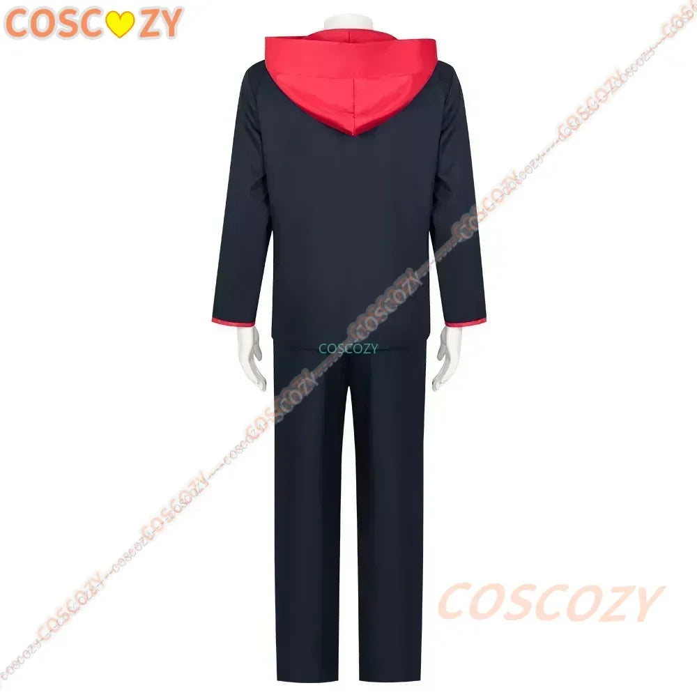 Jujutsu Kaisen Itadori Yuji Cosplay Costumes Top Pants Halloween Party Anime Uniform Set Carnival Masquerade Party Wig Set