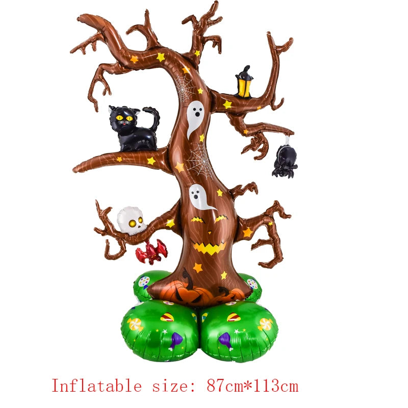 Giant Stand Pedestal Halloween Foil Balloons