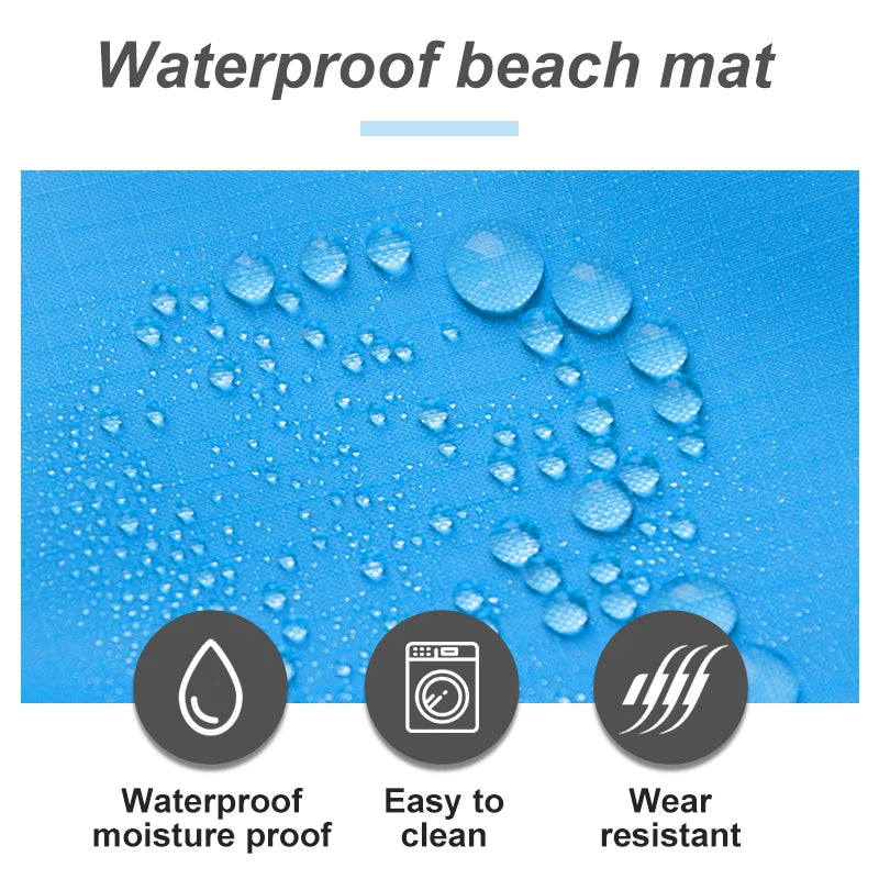 PACOONE Waterproof Beach Blanket