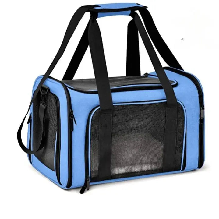 Foldable Pet Carrier Bag for Cats and Dogs