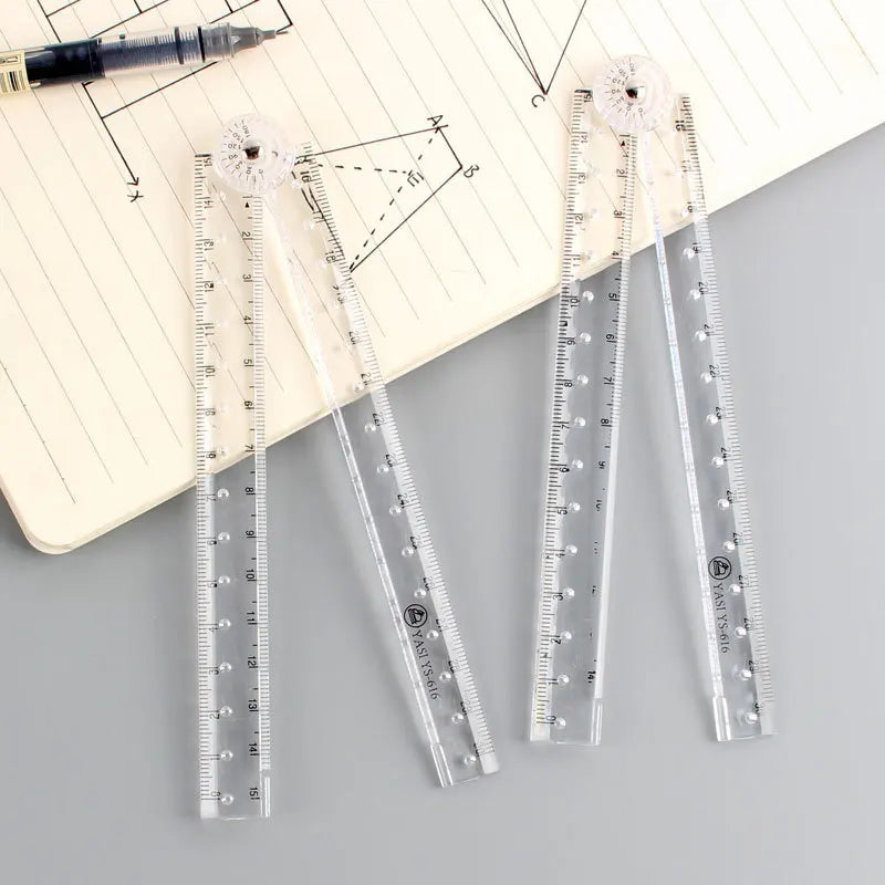 MOHAMM Folding Acrylic Ruler