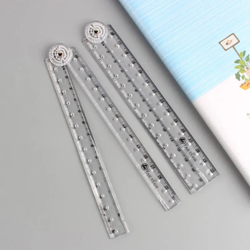 MOHAMM Folding Acrylic Ruler