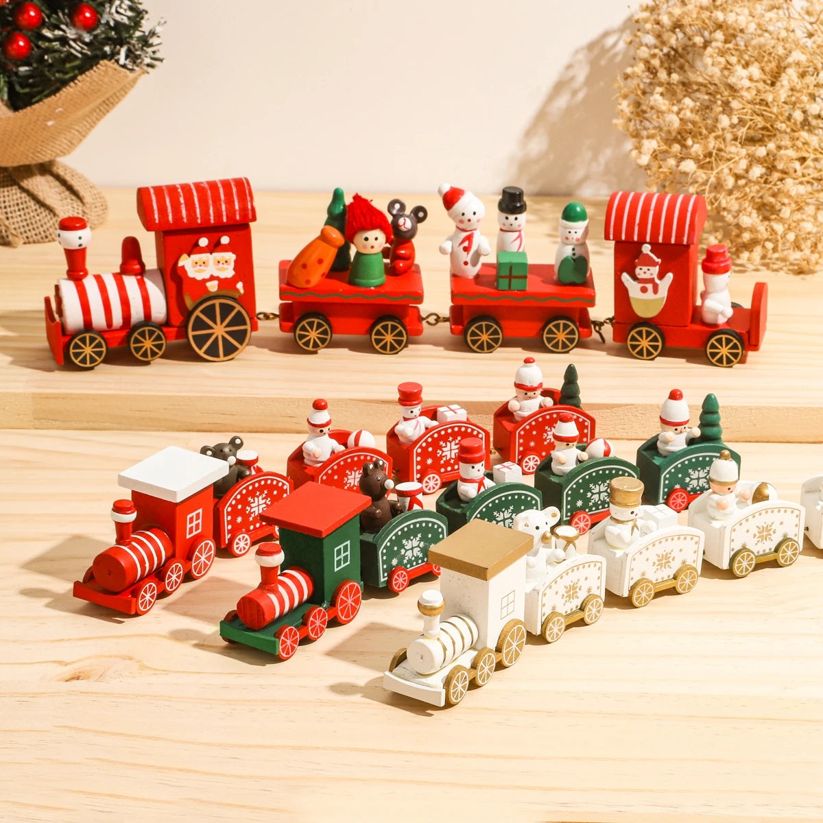 Christmas Train Ornament - 2024 Holiday Decorations