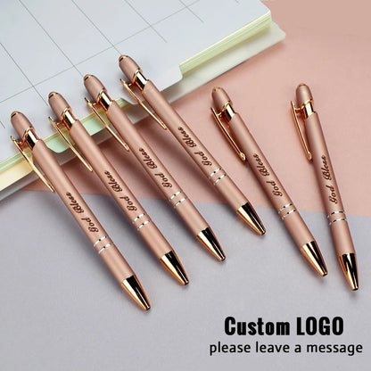 Personalized Rose Gold Ballpoint Pen