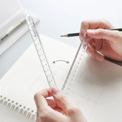 MOHAMM Folding Acrylic Ruler