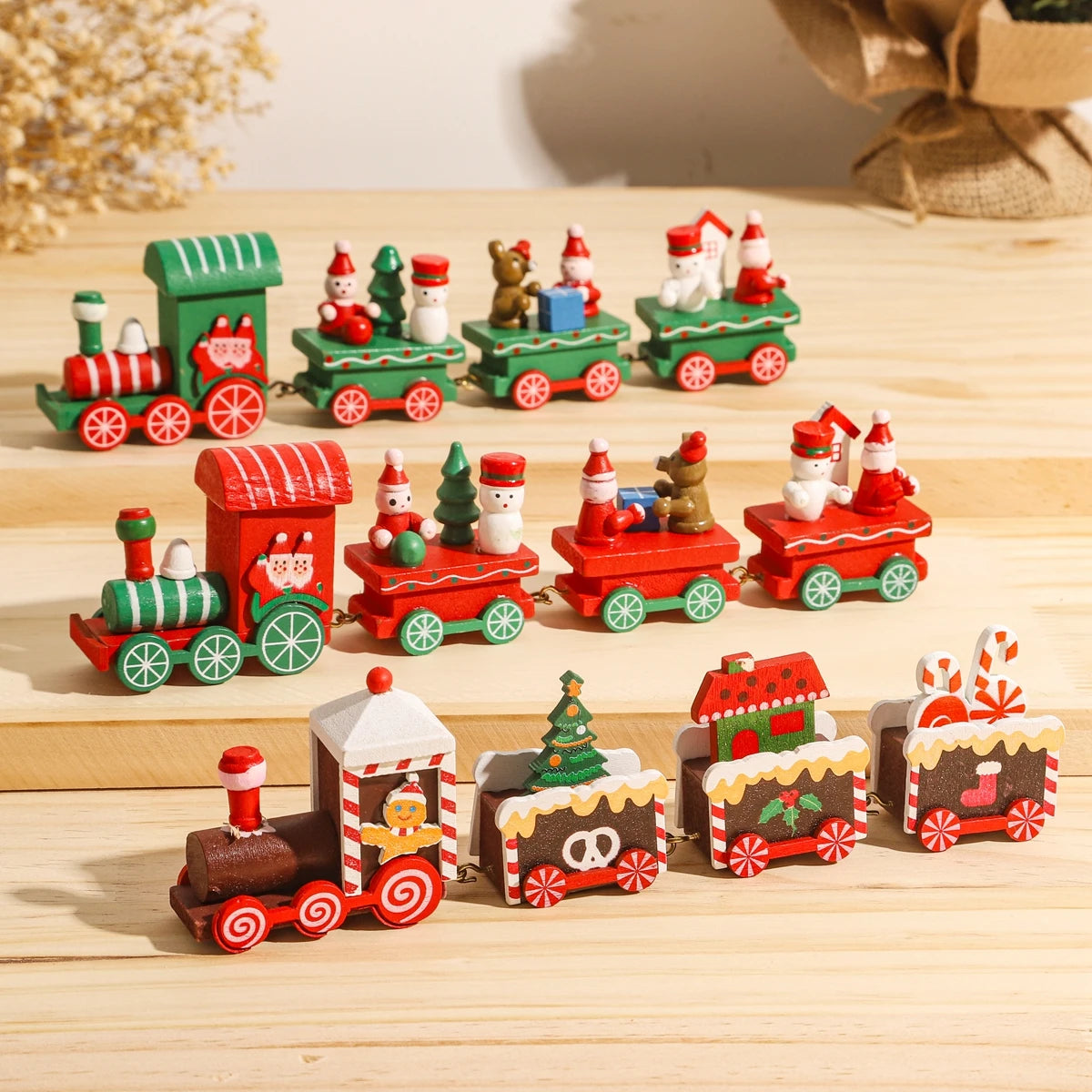 Christmas Train Ornament - 2024 Holiday Decorations