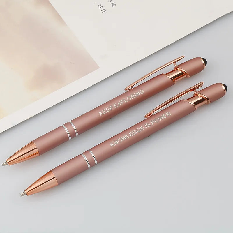 Personalized Rose Gold Ballpoint Pen