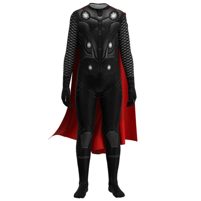 Movie Super Hero Endgame Thor Costume Boys Men Halloween Superhero Party Dress Up Odin Son Thor Cosplay Jumpsuit Kids Adult