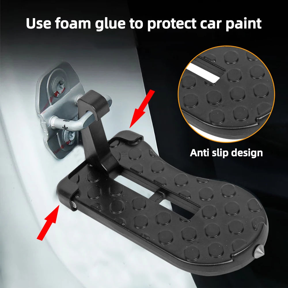 Foldable Car Roof Rack Step Car Door Step