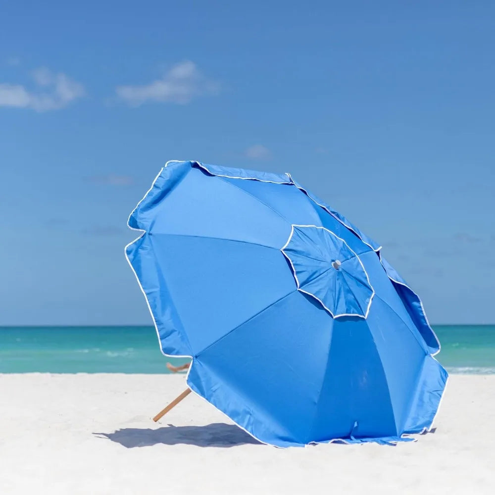 AMMSUN High Wind Beach Umbrella 7.5ft