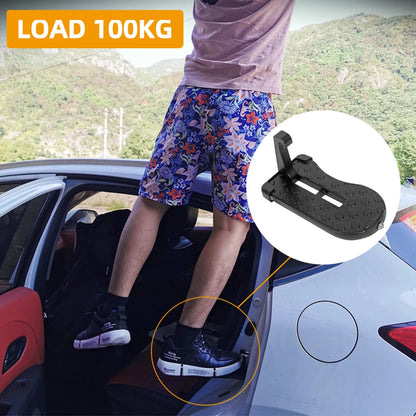 Foldable Car Roof Rack Step Car Door Step