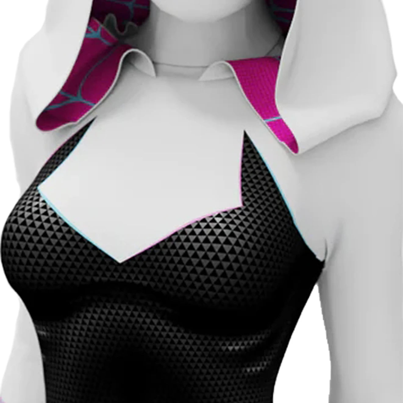 SpiderMan Across the Spider Verse Cosplay Gwen Stacy Superhero Spandex Costume Spider Bodysuit Zentai Outfit Halloween Costume